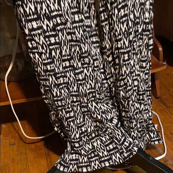 C Wonder tribal print palazzo pants SZ MED - Picture 3 of 4
